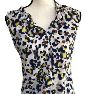 CAbi Multicolor Sleeveless Blouse